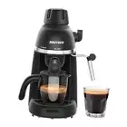 Espresso Coffee Machine Cappuccino Latte Maker 3.5 Bar 1-4 Cup with Steam Black