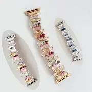 Jewerly Bangle Strap Watch Band for Apple Watch Ultra 49mm 41 45 38 40 44mm 42mm