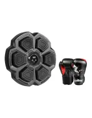 [Centra] Electronic Smart Music Punching Box With Boxing Glove 8 OZ in Black