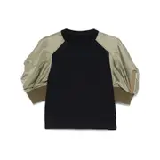 [Sacai] Sacai Panelled T-shirt III NUMERIC BLUE