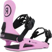 2025 Ride CL-4 Women's Snowboard Bindings - Color: Pink - Medium *NEW IN BOX*
