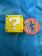 Super Mario Question Mark Block Keychain Mascot Figure Nintendo 1 inch