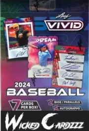 2024 Leaf Vivid Baseball Factory Sealed Box - 5 Autos!!!!