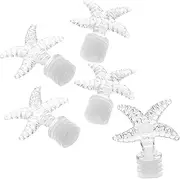 Mikinona Star Perfume Bottles Refillable Spray Bottles Stopper Stopper Leakproof for Wedding Decor