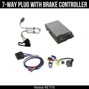 Reese RV 7-Way Wiring Kit + Brake Control For 00-04 Nissan Xterra w/ OEM 4-Flat
