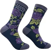 [Crazy Dog T-shirts] Women's Fresh Outta Fucks Socks Funny Sarcastic Graphic Novelty Footwear