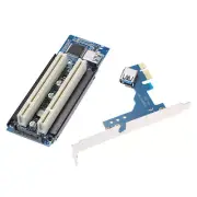 PCI-E USB 3.0 to Dual PCI Slots Expansion Support Sound A0A0