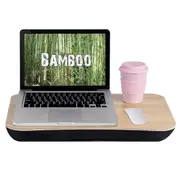 Portable Lap Tray Desk Cushion Computer Laptop Table Pillow Read Workstation Black