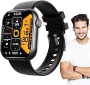 Blood Glucose Smart Watch | Blood Sugar Monitor Watch | IP67 Waterproof Blood Sugar Test Smart Watch | Muti Sports Modes, 1.91-Inch Screen, for Blood Oxygen Sleep Monitoring Fitness Trackers