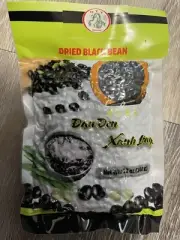 Black Bean with Green Kernel - Dau Den Xanh Long Size Bag 12oz (340gram)