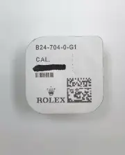 Genuine New Rolex 7mm Steel Crown 24-704-0 Sealed Package