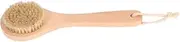 JUMPLAWN Portable Beach Sand Cleaner Brush with Soft Bristles Ergonomic Design for Comfortable Grip Gentle Sand Removal Tool for Beach Camping and Outdoor Activities
