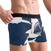 [MASSIKOA] Danger Shark Underwear Men's Boxer Brief