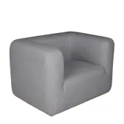 [Florabelle Living] Reyne Upholstered Arm Chair Grey