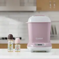 在飛比找蝦皮購物優惠-Combi 360 plus蒸氣消毒鍋（全新、粉色）私訊另有