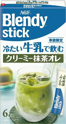 【限定】日本 AGF Blendy Stick 冷泡歐蕾 可添加牛奶飲用 咖啡拿鐵 抹茶拿鐵 紅茶拿鐵【小福部屋】