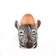 Quail Ceramics Face Egg Cup Zebra