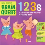 MY FIRST BRAIN QUEST 123S: A QUESTION-AND ANSWER COUNTING BOOK(硬頁書)/WORKMAN PUBLISHING BRAIN QUEST BOARD BOOKS 【禮筑外文書店】