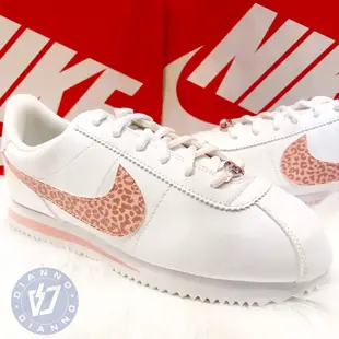 實體店面-帝安諾-NIKE CORTEZ  阿甘  白 白黑 白底黑勾 豹紋 白藍紅 白紅紅  AH7528102