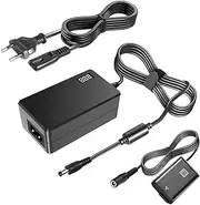 AmzFwing AC-PW20 ACPW20 Power Supply NP-FW50 Dummy Battery DC Coupler Charger Kit for Sony Alpha A6000 A6100 A6400 A6500 A6300 A5100 ZV-E10 A7 A7II A. 7RII A7SII A7S RX10 II IV NEX Cameras