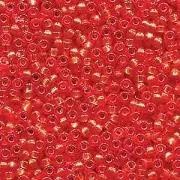 Duracoat Silver-Lined Dyed Pumpkin Miyuki Seed Beads 15/0 (15-94264-TB)