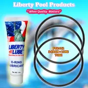 47-0438-07-R Cast Iron Pump Lid O-ring For Jacuzzi 3 PACK & LUBE TUBE