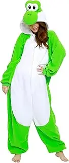SAZAC Kigurumi Super Mairo Bros. Yoshi - Onesie Jumpsuit Halloween Costume