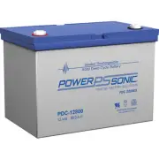 POWER SONIC PDC12800 12V 80Amp Agm Deep Cycle Sla B Terminal U Terminal 12V