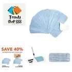 Arkwright Spray Mop Replacement Pads - Pack of 12 Bulk Microfiber Flat Dry an...