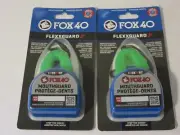 FOX 40 FLEXXGUARD JR MOUTH GUARD LOT OF 2 NEW SEALED JUNIOR U12 MOUTHGUARD
