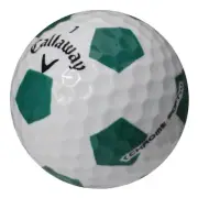36 Recycled Callaway Chrome Soft Truvis Green/White with Standard Spike Wrench