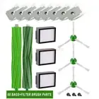 Dust Bag+Roller Brush+Hepa Filter set for iRobot Roomba i7 i7+ Plus E5 E6 AU