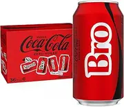 Coca-Cola Zero Sugar Soft Drink Multipack Cans 36 x 375mL