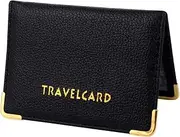Ciieeo 1pc Credit Sleeve Protective Bag Pu Leather Credential Holder for Travel Business Trips Tear-resistant Water-resistant Design for Cards Ids for Daily Use