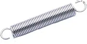 Wire Dia 0.5mm X Outer Dia 4mm 304 Stainless Steel Tension Extension Spring Pullback Spring with Open Hook, Length 65-300mm(100mm (5pcs))