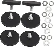6pcs Coated Magnet Mounting Plate for Car Ceiling Lights Heavy Duty Phone Magnet Plate