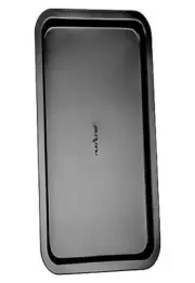 NutriChef 13" Non-Stick Coated Layer SurfaceBlack Cookie Sheet Baking Tray