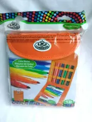 Color Marker 12 Piece Art Set With Orange Case New Arts and Craft Supplies NIB
