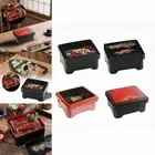 Sushi Container Meal Unadon Box Meal Prep Sealed Rectangle Japanese Lunch Box