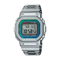 在飛比找蝦皮商城優惠-【CASIO G-SHOCK】全金屬漸層色感方形電子腕錶-鋼