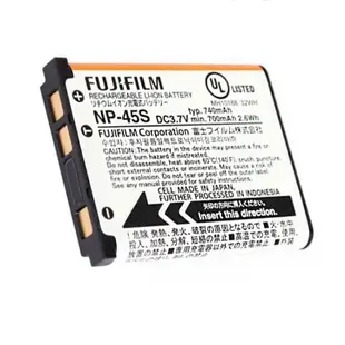 FUJIFILM 富士 NP-45S NP-45 原廠電池 充電式鋰電池 mini90 /sp-2 專用 裸包裝