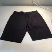 Volcom Men's Fricken Modern Stretch Chino Shorts Black Size 29