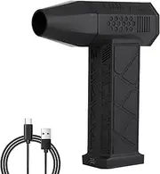 Air Blaster 2.0, Hydrayne Air Blaster 2.0, Hydrayne Turbo Jet, Mini Jet Turbo Fan, Hydrayne Turbo Fanwith High Speed Duct Fan For Car, Home (Black)