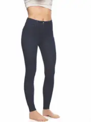 Goode Rider Posh Jeggings Full Seat Breeches-Middark Denim-26R