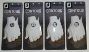 Footjoy Contour (4-Pack) FLX Golf Glove MENS LARGE (Righty Golfer)