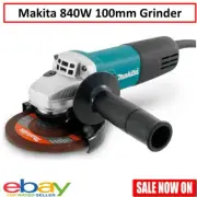 Makita Angle Grinder Electric 100mm 840W Corded Grinding Machine Tool Polisher