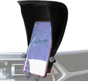 Umbrella for Phone | Phone Sun Shade | Umbrella Phone Shade | Portable Mobile Phone Sun Shield | Car Cell Phone Sunscreen | Glare Blocking Phone Stand for Car and Motorcycle