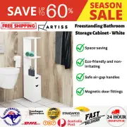 Bathroom Cabinet Toilet Storage Shelf Cupboard Laundry UV Contemporary stylish