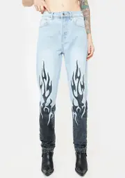 [Edikted] Flame Denim Jeans