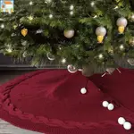聖誕樹裙 樹裙 聖誕樹地墊 聖誕樹樹裙 聖誕節樹裙針織樹裙圍裙聖誕樹裝飾品聖誕禮品家居裝飾品
